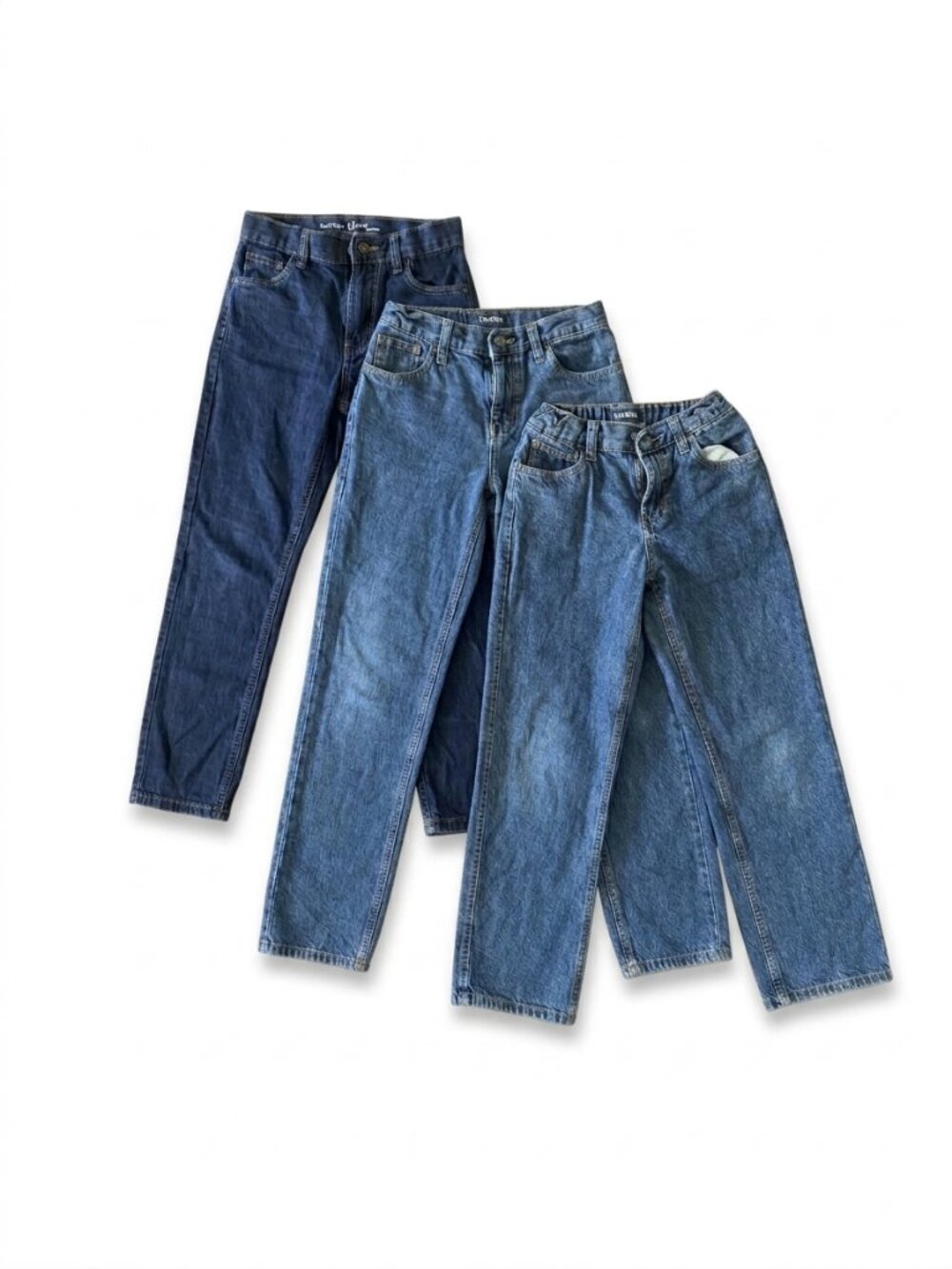 Boys Size 12 George Jeans Bundle - Blue Denim Jeans (Lot of 3)